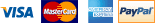 Visa, MasterCard, American Express, PayPal