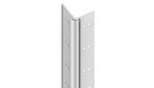 Ives Aluminum Geared Full Mortise Edge Protection - Narrow Frame Leaf, 1/16" inset, Frame Leaf 1-9/16"