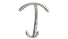 Ives Plymouth, Curved Double Coat Hook - Surface Mount