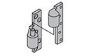 Ives 3/4" Offset Fire Rated Intermediate Pivot