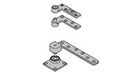 Ives 3/4" Offset Fire Rated Pivot Set (Top & Bottom)