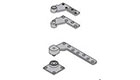 Ives 1-1/2" Offset Fire Rated Pivot Set (Top & Bottom)
