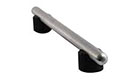 Ives Latitude Decorative Straight Pull w/ Black Stand Offs